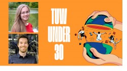 Anna and Paul are among the 30 "TUW Under 30"