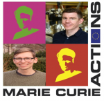 Moritz and Gareth are happy to be supported by the MSCA. Picture adapted from the European Commission.